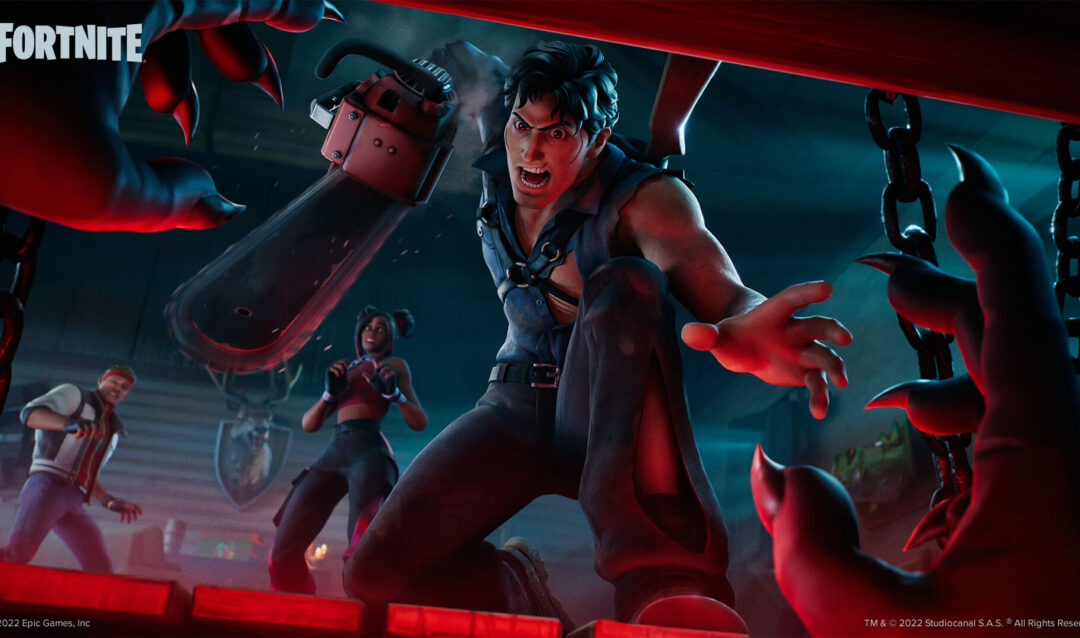 Молодой Эш Уильямс стал частью события «Кошмары 2022» в Fortnite