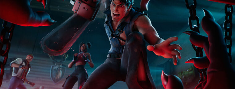 Молодой Эш Уильямс стал частью события «Кошмары 2022» в Fortnite