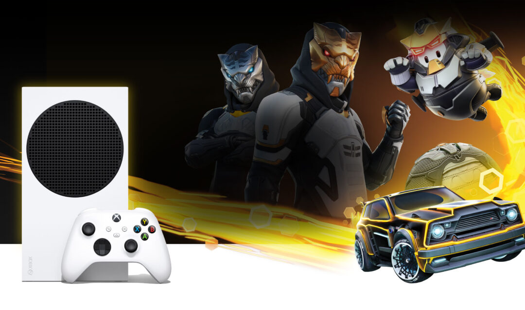 За покупку нового бандла Xbox Series S предлагают косметический набор Gilded Hunter для Fortnite