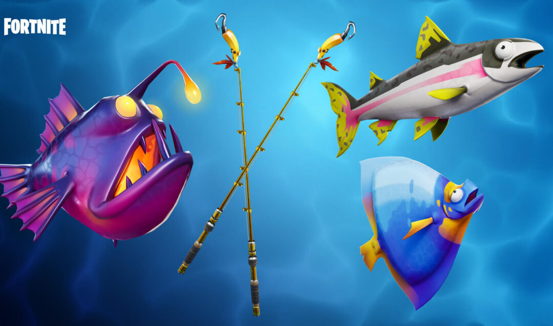 Все рыбки и где их можно поймать в Fortnite? (4 сезон 3 глава)
