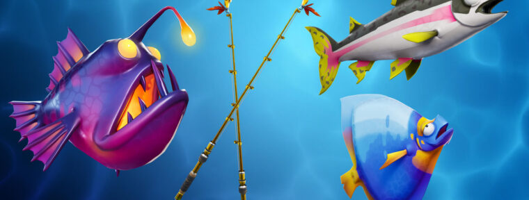 Все рыбки и где их можно поймать в Fortnite? (4 сезон 3 глава)