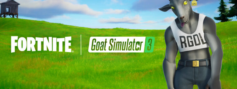 Экипировку козы Пилгор из Goat Simulator 3, наконец, добавили в Fortnite