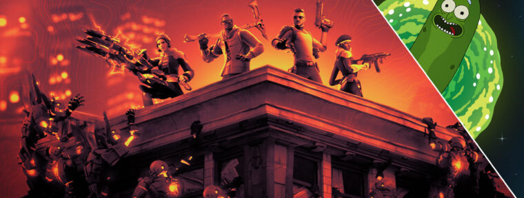 «Огурчик Рик» стал новым необычным украшением в Fortnite