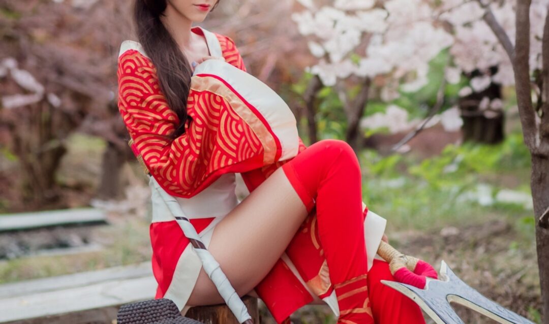 Косплей Акали от Ofhol