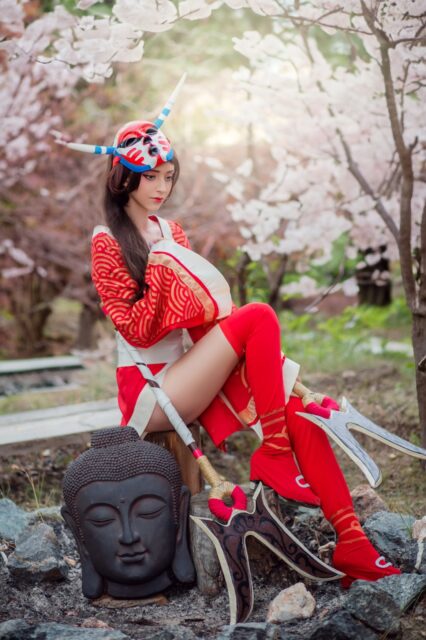 Косплей Акали от Ofhol