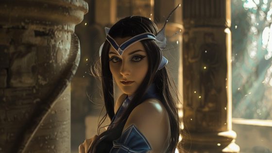 Косплей Mirana из Dota 2