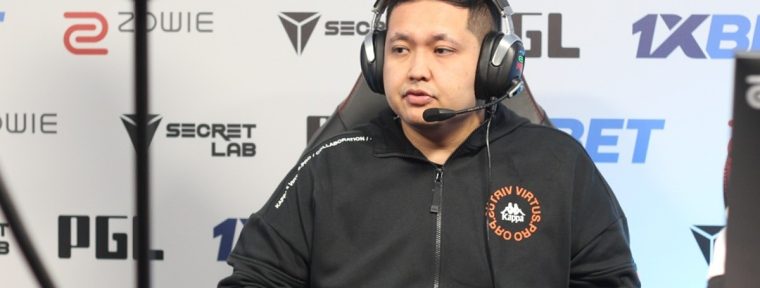 Dastan снят с должности тренера Virtus.pro по CS2
