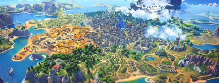 От пустыни до космоса: эволюция Fortnite - история обновлений и изменений карты