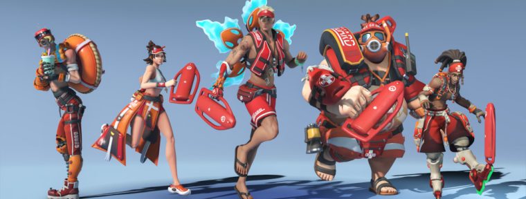 Как открыть новую форму пляжных спасателей в Overwatch 2