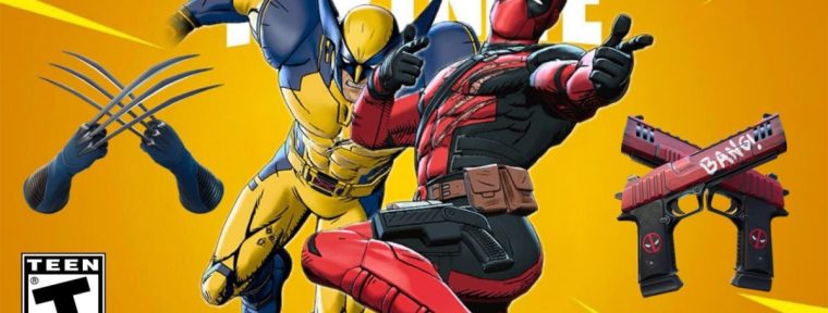 DeadPool и Wolverine добавят в Fortnite