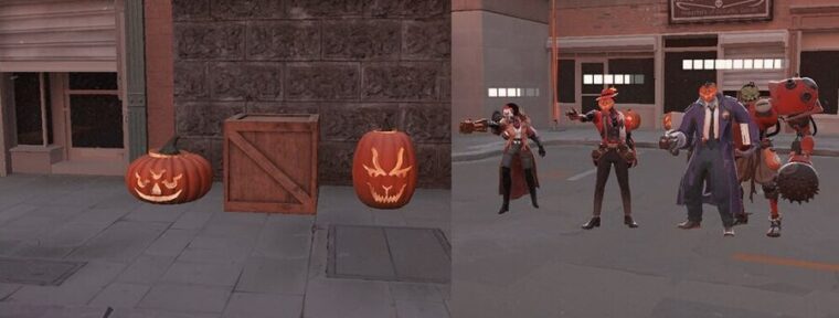 В Deadlock вышло хэллоуинское обновление: маски для героев, тыквы вместо крипов и праздничные украшения