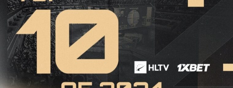 Топ-10 команд 2024 года по версии HLTV