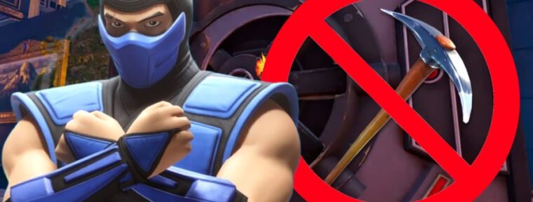 В Fortnite появилась возможность выбросить кирку