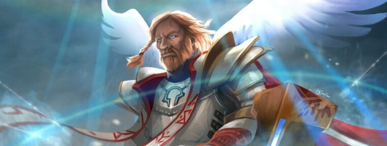 Бафф Omniknight с Aghanim