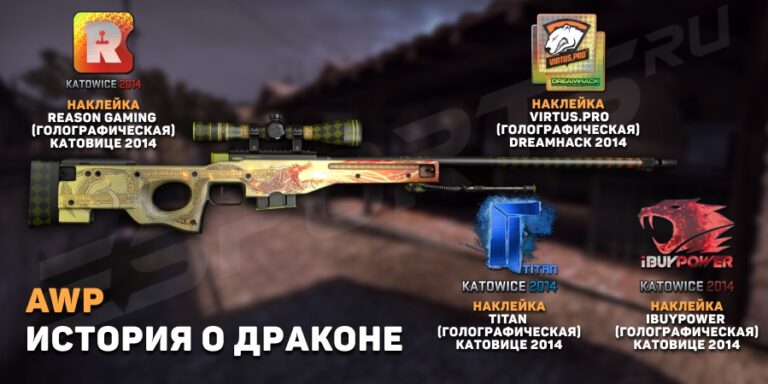 AWP | История о драконе (Прямо с завода)