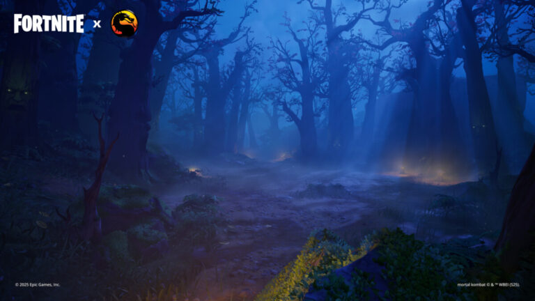 Локация Живой лес в Fortnite