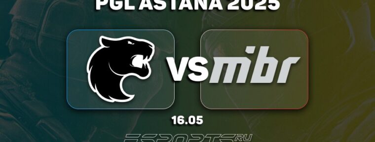 FURIA Esports обыграли MIBR в плей-офф PGL Astana 2025