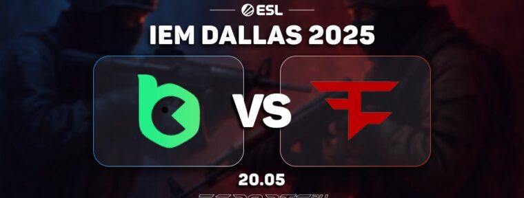 FaZe Clan с s1mple одержали первую победу на IEM Dallas 2025