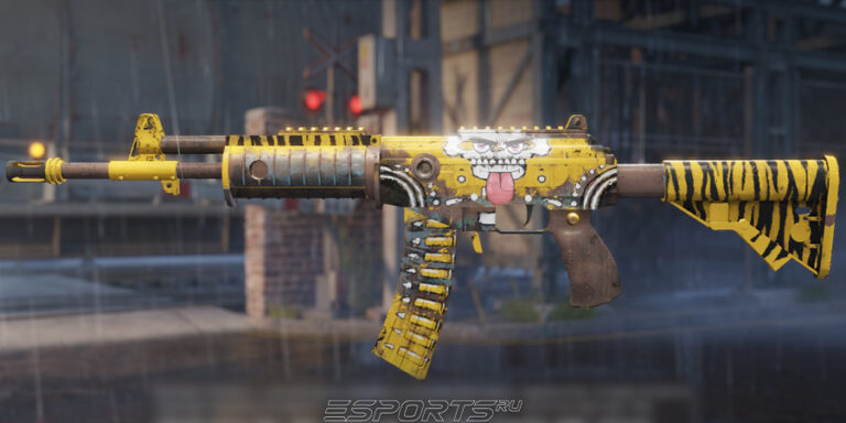 Шаг 4: наклейка "Грозный взгляд"