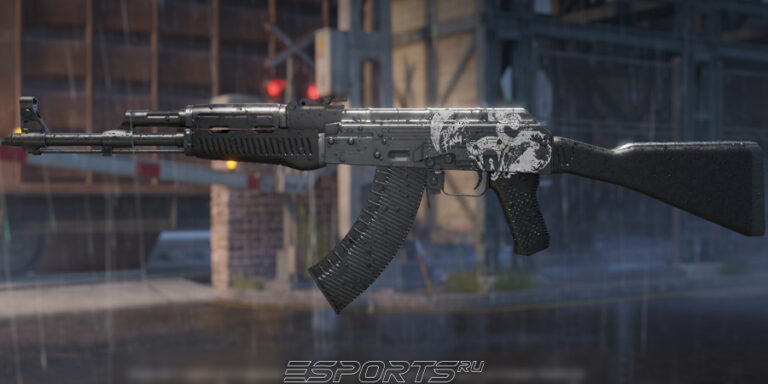 Шаг 5: наклейка "Сломанный клык" (потертая)