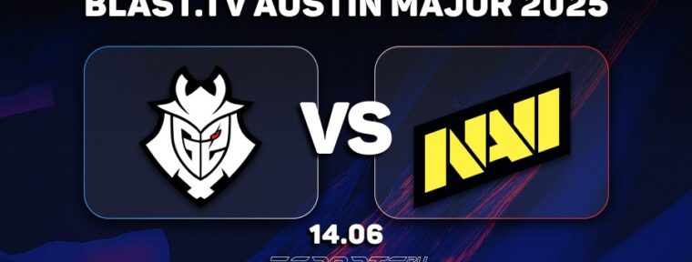 NAVI обыграли G2 Esports и прошли в плей-офф BLAST.tv Austin Major 2025