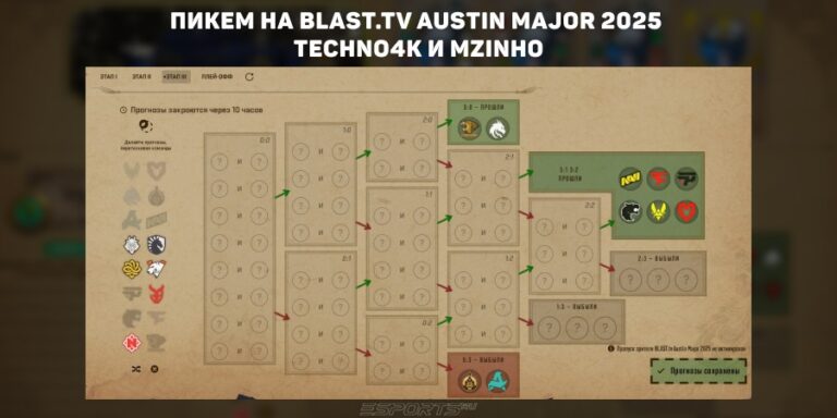 Пикем на мажор аустин 2025 от Techno4K и mzinho