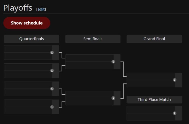 Плей-офф на турнире Esports World Cup 2025
