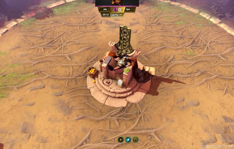 Карта режима Quintet (5 vs 5) в Overthrow 3.0