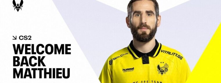 Бывший менеджер Team Vitality вернулся в организацию