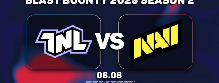 Natus Vincere одержали победу в матче против TNL на BLAST Bounty Fall 2025