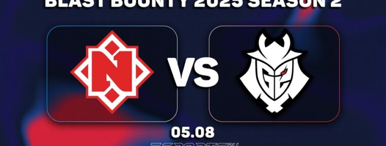 G2 Esports обыграли команду Nemiga Gaming на BLAST Bounty Fall 2025
