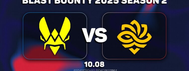 Team Vitality прошли в основную стадию BLAST Bounty 2025 Season 2 после победы над Legacy