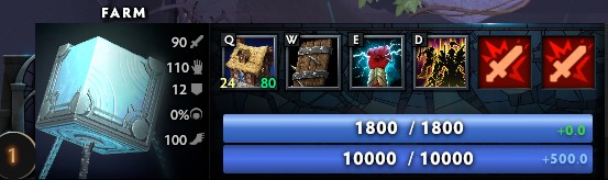 Постройка Ферма (Farm) в Legion TD Dota