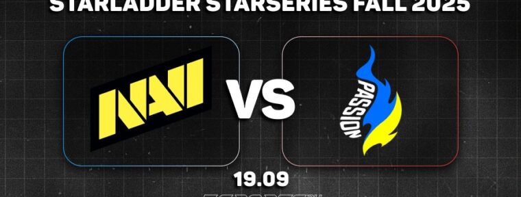 Natus Vincere одержали победу над Passion UA на StarLadder StarSeries Fall 2025