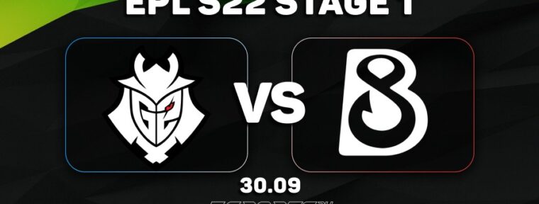 B8 Esports одержали победу над G2 Esports на ESL Pro League Season 22