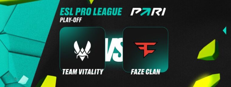 Аналитики PARI: Team Vitality выбьют FaZe Clan с ESL Pro League Season 22