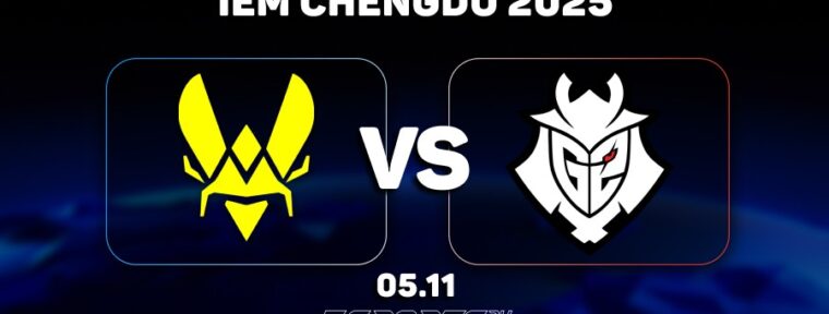 Team Vitality оказались сильнее G2 Esports на IEM Chengdu 2025