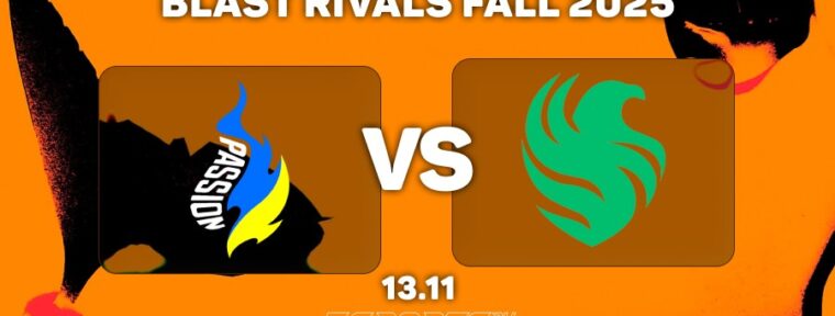 Team Falcons победили Passion UA на BLAST Rivals 2025 Season 2