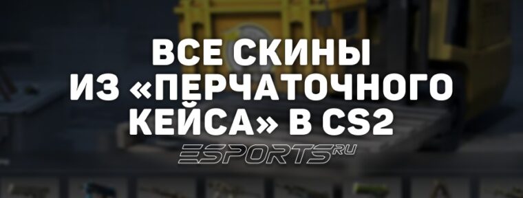 Все скины из «Перчаточного кейса» в CS2