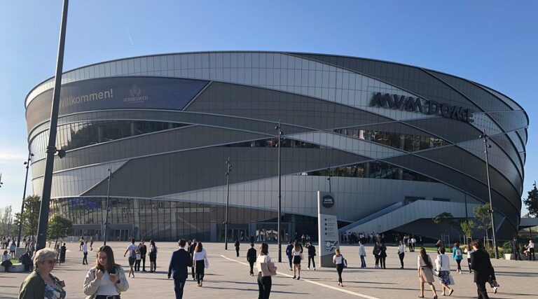 Как выглядит MVM Dome в Будапеште