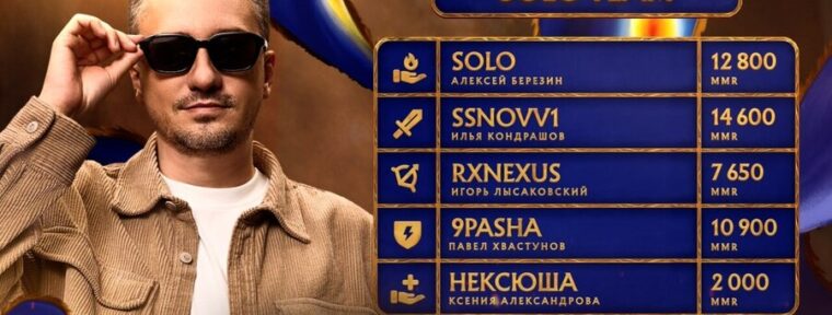 Solo Team — стала известна шестая команда на BetBoom Streamers Battle х Динамо 12