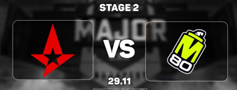 Astralis проиграли M80 и оказались в шаге от вылета со StarLadder Budapest Major 2025