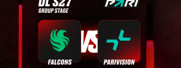 Клиент PARI поставил ₽150 000 на победу PARIVISION над Falcons в плей-офф DreamLeague Season 27