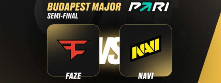 Аналитики PARI: NAVI победят FaZe и пройдут в финал StarLadder Budapest Major 2025