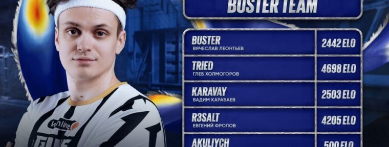 Buster Team — стала известна девятая команда на BetBoom Streamers Battle х Динамо CS #4