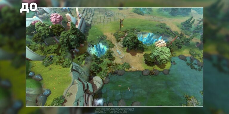 Изменения местоположения Защитных врат Сил Света до выхода патча 7.40