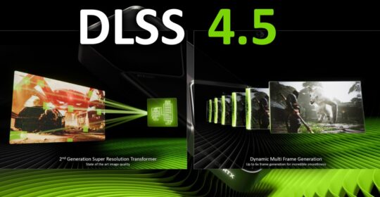 NVIDIA анонсировали DLSS 4.5 — новые функции масштабирования c шестикратным увеличением FPS