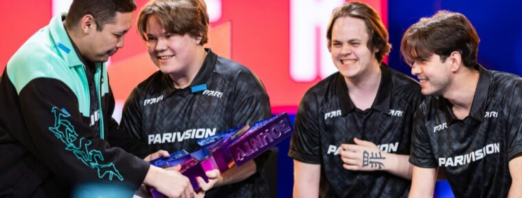 PARIVISION вошли в топ-3 лучших команд мира по CS2