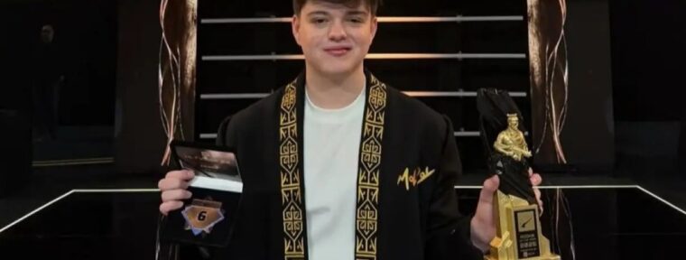 Molodoy об итогах HLTV Awards 2025: «Я безумно рад, что мой первый год сложился именно так»