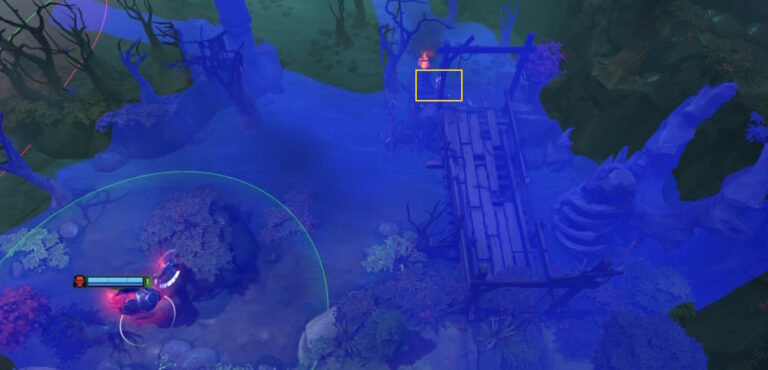 Пример актуальной точки для варда в патче 7.40c